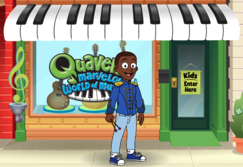 quaver music for kids games