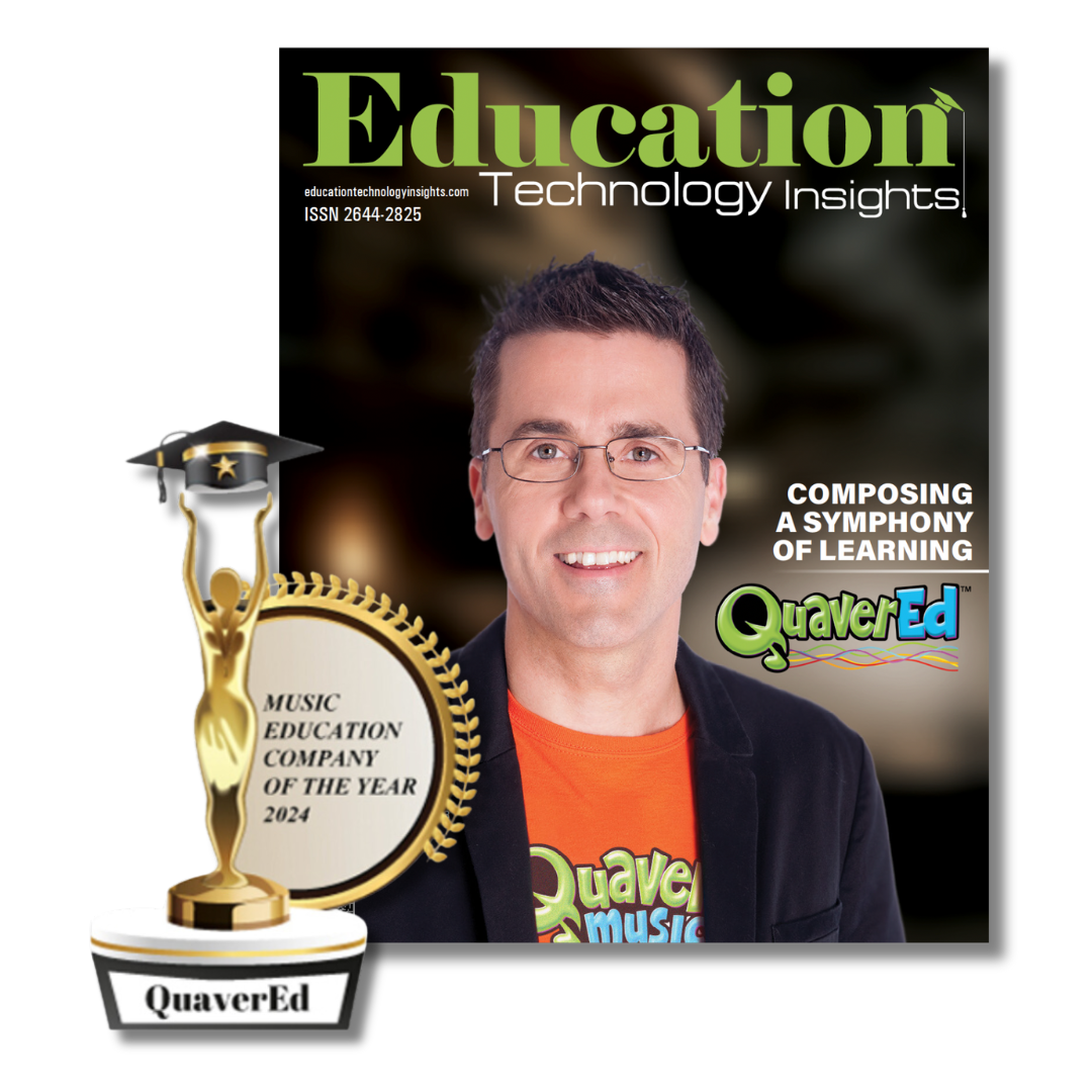 Education technology insights award to Quaver Ed for education technology company of the year 2024